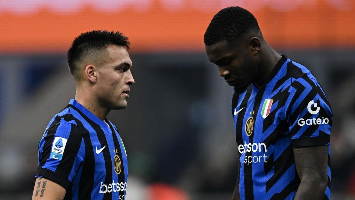 Lautaro Martinez lagi paceklik gol, Marcus Thuram justru moncer (Foto: Getty Images/Image Photo Agency)
