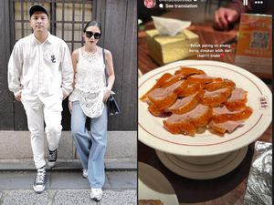 Malam Natal Chelsea Olivia dan Glenn Alinskie Nikmati Bebek Peking Malam Natal Chelsea Olivia dan Glenn Alinskie Nikmati Bebek Peking