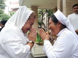 Rayakan Natal di Keuskupan Agung, Mbak Ita Pamit dengan Linangan Air Mata