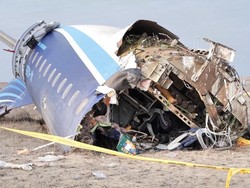 Video: Spekulasi Pesawat Azerbaijan Jatuh gegara Ditembak