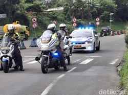 Lalin Puncak Bogor Padat, Polisi Terapkan One Way Arah Jakarta Siang Ini