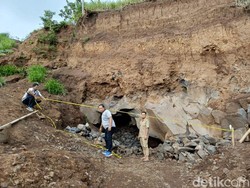 Polisi Tutup Tambang Ilegal Pemicu Lahan Pertanian di Kota Batu Ambles