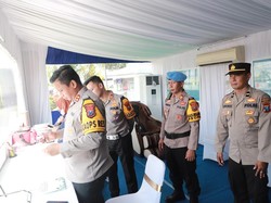 Kapolres Kediri Pantau Pos Simpang 3 Mengkreng, Ini Hasilnya