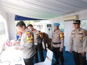 Kapolres Kediri Pantau Pos Simpang 3 Mengkreng, Ini Hasilnya Kapolres Kediri Pantau Pos Simpang 3 Mengkreng, Ini Hasilnya