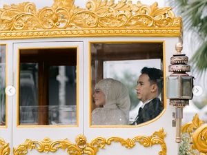 Viral Royal Wedding Anak Walikota Balikpapan, Pengantin Naik Kereta Kencana