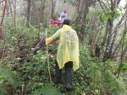 Pencarian 2 Pendaki di Gunung Agung Masih Nihil, Terkendala Cuaca Ekstrem