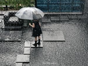 Syahdu! Di Kafe Ini Hujan Akan Turun Tiap 15 Menit Sekali