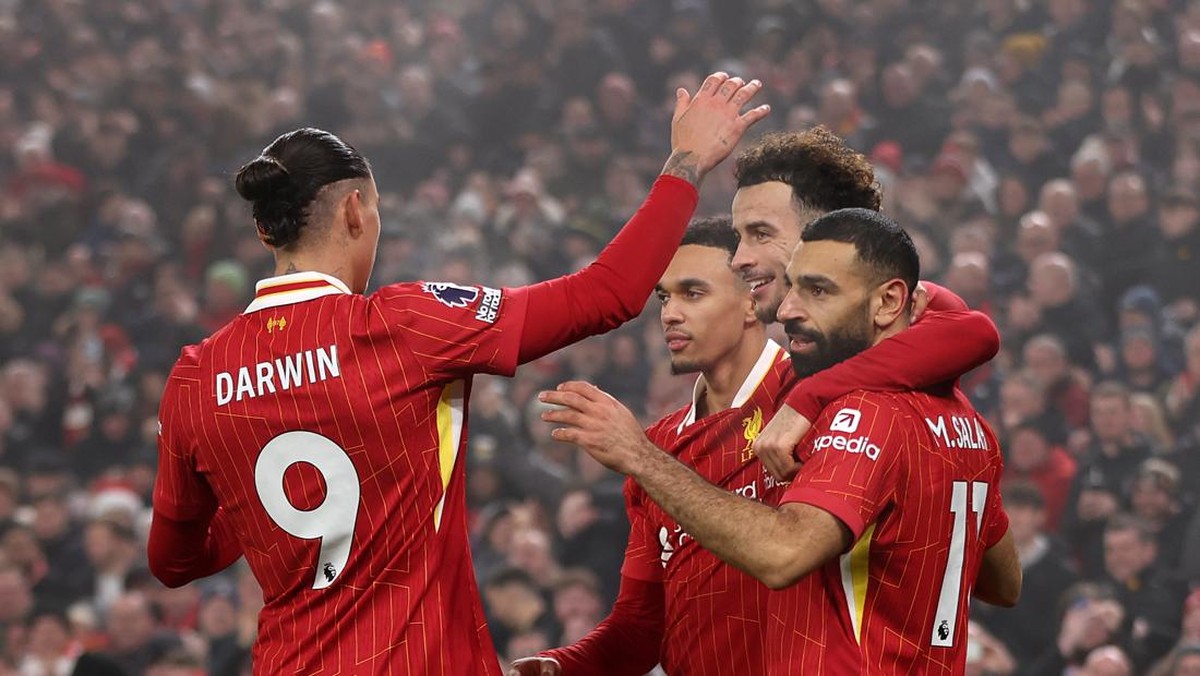 Liverpool mempunyai skuad merata baik starter dan tim cadangan. (Foto: Copa/Getty Images)