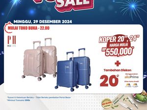 Merapat ke Transmart Full Day Sale! Aneka Koper Diskon Besar-besaran