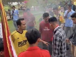 Detik-detik Oknum Pegawai Dinas PUPR Sinjai Tampar Mahasiswa Demo