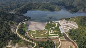 Penampakan Megah Bendungan Ameroro di Konawe