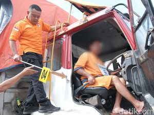 Polres Malang Gelar Pra Rekonstruksi Bus Vs Truk di Tol Pandaan-Malang Polres Malang Gelar Pra Rekonstruksi Bus Vs Truk di Tol Pandaan-Malang