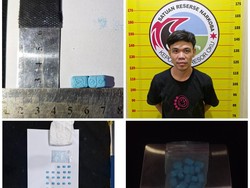 Terciduk Simpan Ekstasi Dibalut Tisu, Bandar Narkoba Ditangkap di OKU