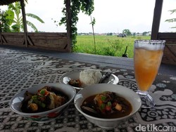 Rumah Makan Bageur Cirebon, Sensasi Kulineran di Tengah Sawah