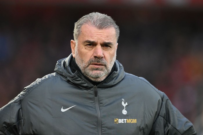 Ange Postecoglou Ange Postecoglou manages Tottenham Hotspur during the Premier League match between Nottingham Forest and Tottenham Hotspur at the City Ground in Nottingham, England, on December 26, 2024. (Photo by MI News/NurPhoto via Getty Images)