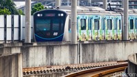 MRT Jakarta Alami Gangguan Pagi Ini