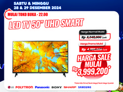 Promo Transmart Medan Akhir Tahun, Produk Elektronik Diskon Jutaan Rupiah!