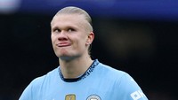 Di 13 laga terakhir Liga Inggris, Haaland padahal menciptakan 14 big chances, tapi kebanyakan gagal berujung gol (Reuters)