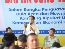 Jokowi Kunjungi Desa Peron Kendal, Kagumi Produk Gula Aren dan Alpukat