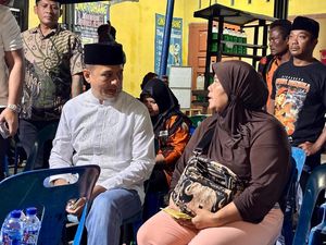 Ijeck Datangi Rumah Duka Warga Ketua PP Ranting yang Meninggal Dunia