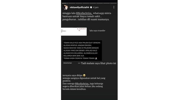 Nikita Willy Jadi Korban Fico Fachriza