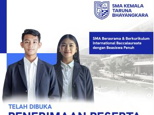 Pendaftaran SMA Kemala Taruna Bhayangkara Angkatan Pertama Dibuka, Cek di Sini! Pendaftaran SMA Kemala Taruna Bhayangkara Angkatan Pertama Dibuka, Cek di Sini!