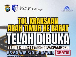 Tol Probowangi Fungsional 1 Arah Kraksaan-Gending Saat Arus Balik Nataru Tol Probowangi Fungsional 1 Arah Kraksaan-Gending Saat Arus Balik Nataru