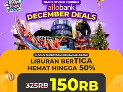 Liburan di Trans Studio Cibubur Makin Seru & Hemat, Cuma Rp 150 Ribu