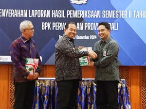 BPK Serahkan LHP Semester II ke Pemprov Bali, Angka Tindak Lanjut 97,1 Persen BPK Serahkan LHP Semester II ke Pemprov Bali, Angka Tindak Lanjut 97,1 Persen