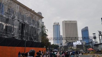 Jl Sudirman-Harmoni Ditutup Saat Malam Tahun Baru 2025, Simak Rekayasa Lalinnya