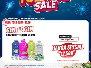 Belanja Deterjen di Transmart Full Day Sale Murah Banget, Mulai Rp 12 Ribuan