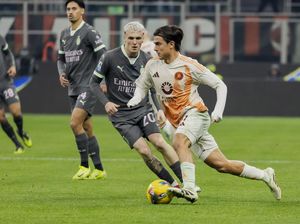 AC Milan Vs AS Roma Selesai 1-1 AC Milan Vs AS Roma Selesai 1-1