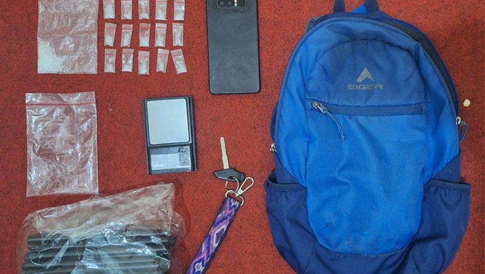 Barang bukti pengedar sabu di Cianjur Edarkan sabu tahun baru Cianjur