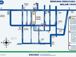 Ini Rekayasa Lalu Lintas Malam Tahun Baru 2025 di Ciamis