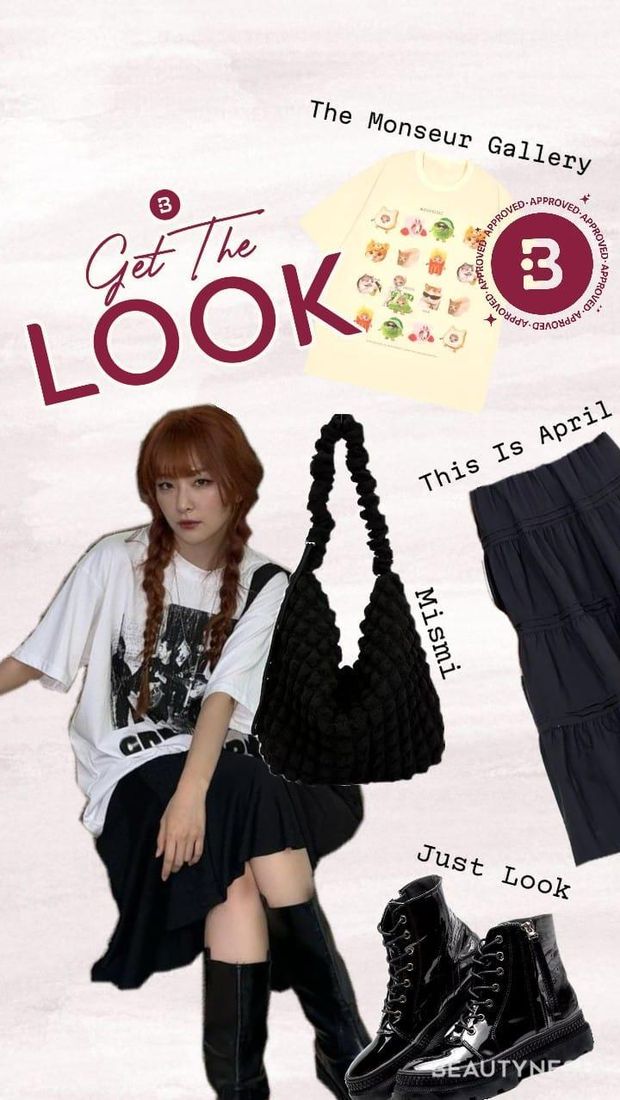 Get The Look: Inspirasi Gaya Oversize T-Shirt ala Seulgi Red Velvet