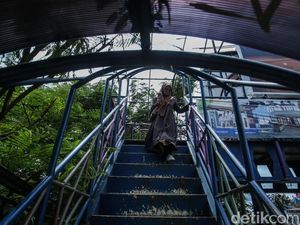 Ini JPO Dekat UIN Ciputat yang Viral Karena Rusak Ini JPO Dekat UIN Ciputat yang Viral Karena Rusak