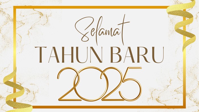 Kartu Ucapan Tahun Baru 2025. Kartu Ucapan Tahun Baru 2025.