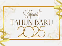 13 Kartu Ucapan Tahun Baru 2025 Terbaru, Lengkap dengan Link Download-nya
