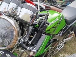 Begini Penampakan Ninja Terbang Timpa Pemotor-Pejalan Kaki di Gamping Sleman