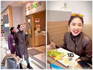 Liburan ke Jepang, Dewi Perssik Tetap Cari Makanan Halal Liburan ke Jepang, Dewi Perssik Tetap Cari Makanan Halal