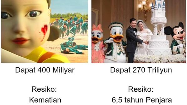 Meme Korupsi Timah 300T Bikin Emosi, Cepat Kaya dari Ikut Squid Game