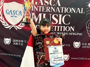 Keren! Nabylla Dharmawan Juara Kompetisi Nyanyi di Jepang