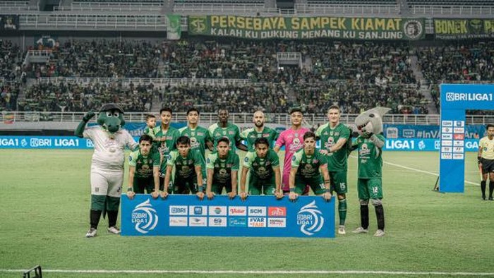 Persebaya Tutup Paruh Musim dengan Finis di Posisi Kedua
