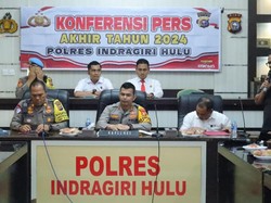210 Pengedar Narkoba Ditangkap di Inhu, 1 Polisi Terlibat Dipecat