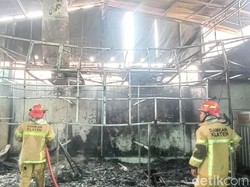 Diduga Korsleting Dinamo, Tempat Produksi Kerajinan di Beji Klaten Terbakar