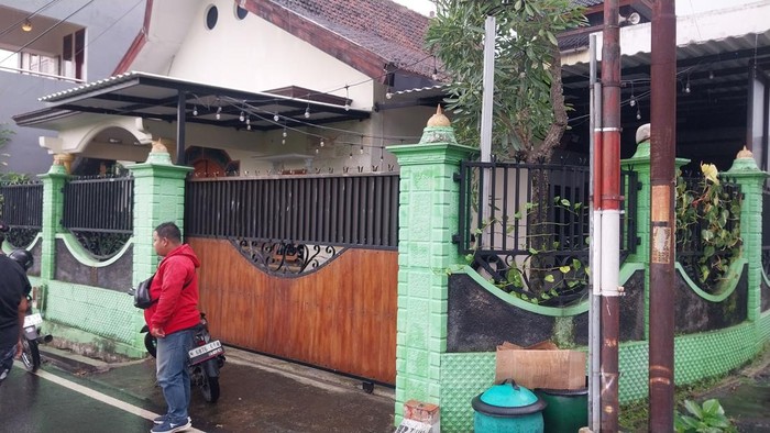 Rumah yang disebut pernah ditempati Hakim Eko Aryanto di Malang