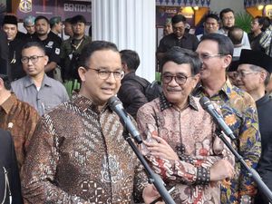 Hadiri Perayaan Tahun Baru, Anies Harap Jakarta Makin Maju-Warganya Bahagia