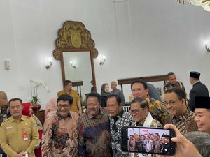 Anies dan Ahok hingga Pramono Hadiri Perayaan Tahun Baru di Balkot Jakarta