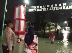 4 Desa di Brebes Kebanjiran Saat Malam Tahun Baru