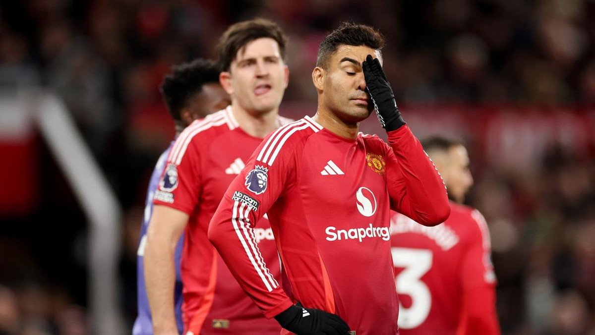 Manchester United kalah 0-2 dari Newcastle United di laga terakhirnya 2024 (Foto: Getty Images/Carl Recine)